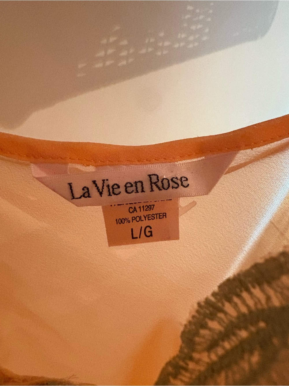 Floral-Embroidered Slip - Picture 3 of 4